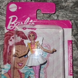 Barbie Doll Mini Figure Rainbow Cove Princess Cake Top Micro Collectible Toy